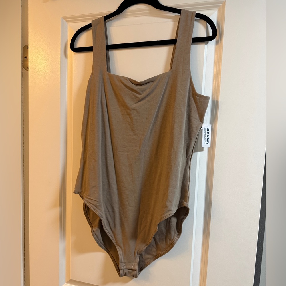 Old Navy Women's Tan/Light Brown Bodysuit